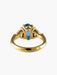 Bague Bague Saphir Or jaune Diamants 58 Facettes