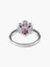 Bague Bague Fleur Rubis 58 Facettes