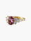 Bague Bague Saphir rose et Diamants 58 Facettes