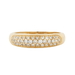 Ring 55 Ring Yellow gold Diamonds 58 Facettes REF 10036/16