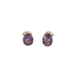 Amethyst ear clip earrings 58 Facettes