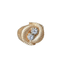 Bague Bague spirale or rose et diamants 58 Facettes