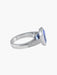 Bague 52 Bague Tanzanite Diamants 58 Facettes