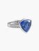 Bague 52 Bague Tanzanite Diamants 58 Facettes