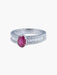 Bague 52 Bague Jarretière Rubis et Diamants 58 Facettes