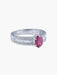 Bague 52 Bague Jarretière Rubis et Diamants 58 Facettes