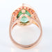 Bague 50.5 Bague Tourmaline green blue London Spinelles rouges 58 Facettes 1