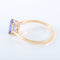 Bague 52 Bague Tanzanite ovale 58 Facettes 1