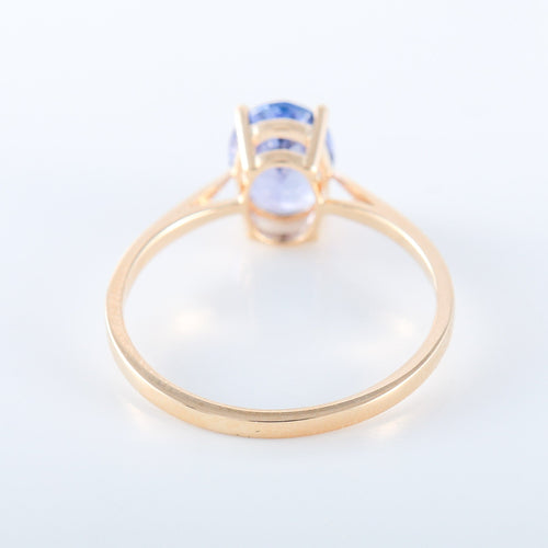 Bague 52 Bague Tanzanite ovale 58 Facettes 1