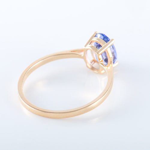 Bague 52 Bague Tanzanite ovale 58 Facettes 1