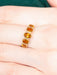 Ring 52 Honey Citrine Ring 58 Facettes