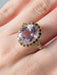 Ring 52 Kunzite and Yellow Diamond Ring 58 Facettes