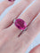 Bague 52 Bague Rubellite et Diamants 58 Facettes