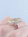 Ring 52 Almond Citrine Ring 58 Facettes