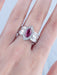 Bague 52 Bague Marquise Rubis Diamants 58 Facettes