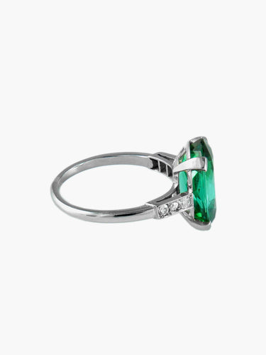 Bague 50 BAGUE OR BLANC & TOURMALINE 58 Facettes 3/7/2021