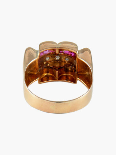 Bague BAGUE TANK OR & DIAMANTS 58 Facettes BO/120054