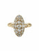 Ring MARQUISE GOLD & DIAMOND RING 58 Facettes BO/150032