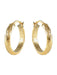YELLOW GOLD CREOLES EARRINGS 58 Facettes BO/210034