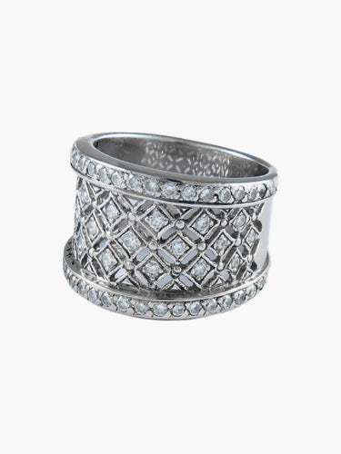 Bague 53 BAGUE "ORIENTALE" OR & DIAMANTS 58 Facettes 151021