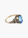 Ring 59 OLD RING 1900S GOLD AND SAPPHIRE 58 Facettes BO/150033.