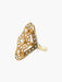 Ring 44 MODERN GOLD AND DIAMOND RING 58 Facettes BO/150044