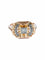 Bague 54 BAGUE  ANCIENNE OR & DIAMANTS 58 Facettes 121021