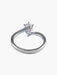 Ring 50.5 GOLD & DIAMOND SOLITAIRE RING 58 Facettes BO/120040