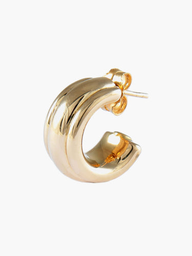 Boucles d'oreilles BOUCLES D'OREILLES "DEMI-CREOLES" 58 Facettes BO/130102