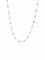 Collier COLLIER MODERNE OR BLANC & DIAMANTS 58 Facettes BO/210034