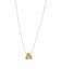 Necklace “TENDRE PENSEE” GOLD & AGATE NECKLACE 58 Facettes BO/210008