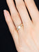 Ring 52 YELLOW GOLD AND DIAMOND SOLITAIRE RING 58 Facettes BO/160007