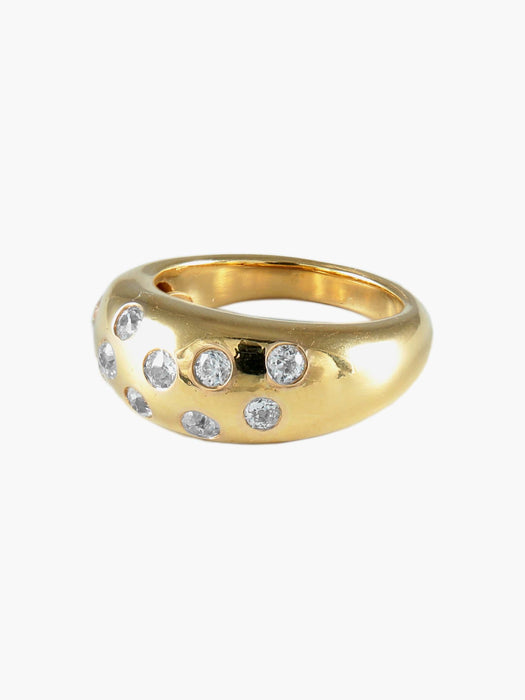 Bague BAGUE JONC OR & DIAMANTS 58 Facettes BO/150034