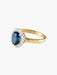 Ring 52 GOLD Marguerite RING 58 Facettes BG1826