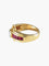 Bague BAGUE VINTAGE RUBIS & DIAMANTS 58 Facettes BO/130003