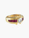 Ring VINTAGE RUBY & DIAMOND RING 58 Facettes BO/130003
