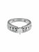 Ring 50 WHITE GOLD & DIAMOND SOLITAIRE RING 58 Facettes BO/130067