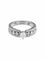 Bague 50 BAGUE SOLITAIRE OR BLANC & DIAMANTS 58 Facettes BO/130067