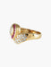 Ring 54 MODERN GOLD RUBY & DIAMOND RING 58 Facettes BO/130068