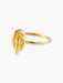 Ring 55 YELLOW GOLD “BOW” RING 58 Facettes BG1625