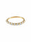 Bague 50 BAGUE ALLIANCE OR JAUNE 58 Facettes AL224