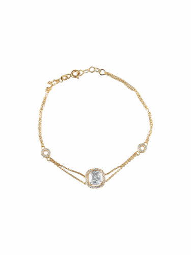 Bracelet BRACELET "ECLAT" OR JAUNE 58 Facettes BR1702