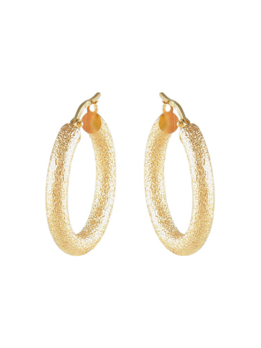 Boucles d'oreilles BOUCLES D’OREILLES  "CREOLES " OR 58 Facettes BO1473