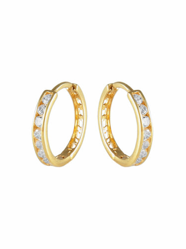 Boucles d'oreilles BOUCLES D’OREILLES "CREOLES" EN OR 58 Facettes BO1666