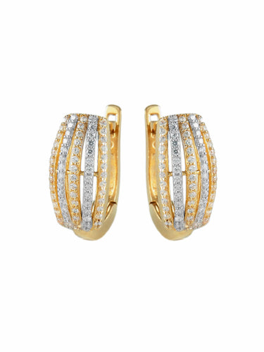 Boucles d'oreilles BOUCLES D’OREILLES " FILS D’OR " 58 Facettes BO2389