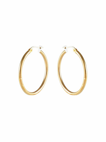 Boucles d'oreilles BOUCLES D’OREILLES " CREOLES " OR 58 Facettes BO2231