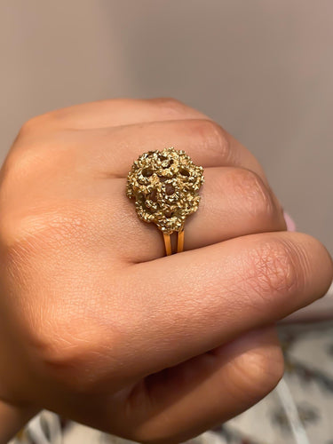 Bague Bague tout or Modèle unique 58 Facettes