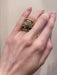 Ring Weekly ring gold Sapphire Diamond 58 Facettes