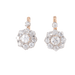 Earrings Pompadour Style Diamond Earrings 58 Facettes 0