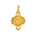 Cherub medal pendant, Art Nouveau period 58 Facettes